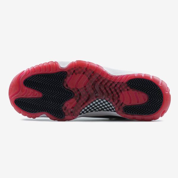 Air Jordan 11 Retro White Black Red 2023 фото