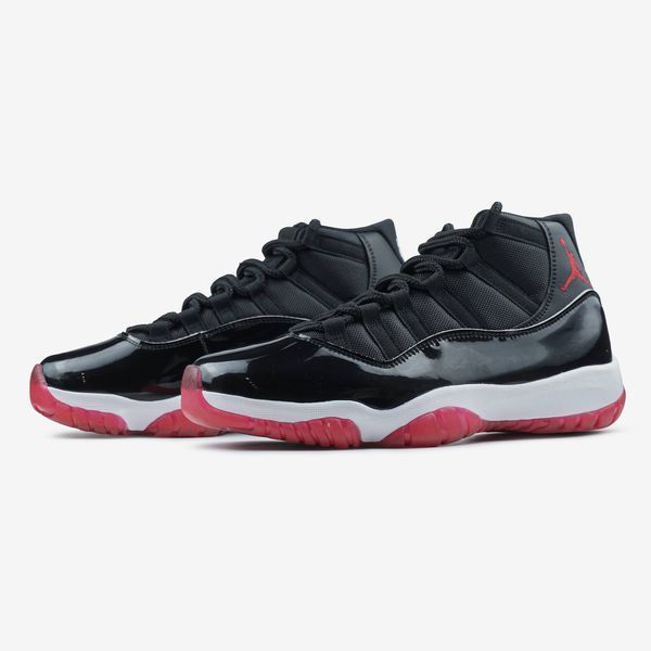 Air Jordan 11 Retro White Black Red 2023 фото