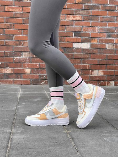 Nike Air Force 1 Shadow Fur Spruce Aura 2495_1068 фото