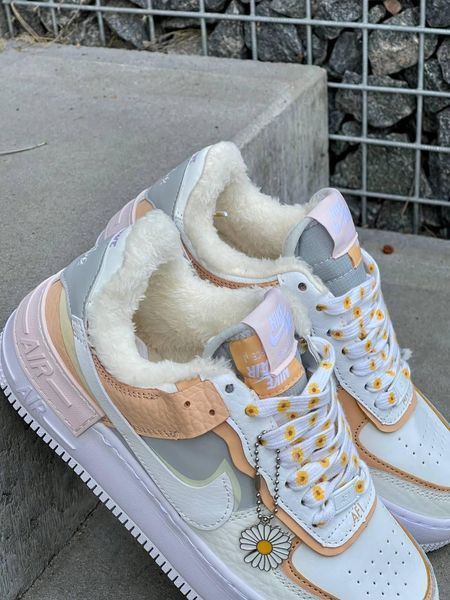 Nike Air Force 1 Shadow Fur Spruce Aura 2495_1068 фото