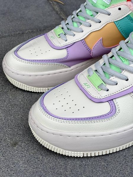 Nike Air Force 1 Shadow Fur Pale Ivory 2497_1070 фото