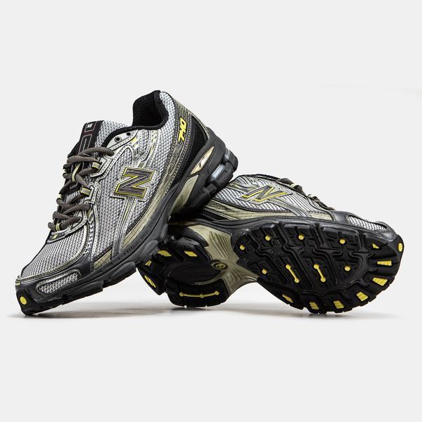 New Balance 740 Silver Yelow Black 4550_4209 фото