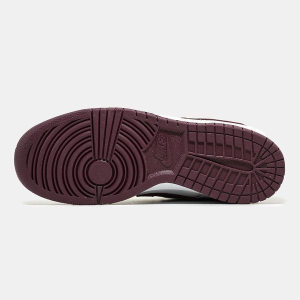 Nike SB Dunk Low White Bordo 2177_672 фото