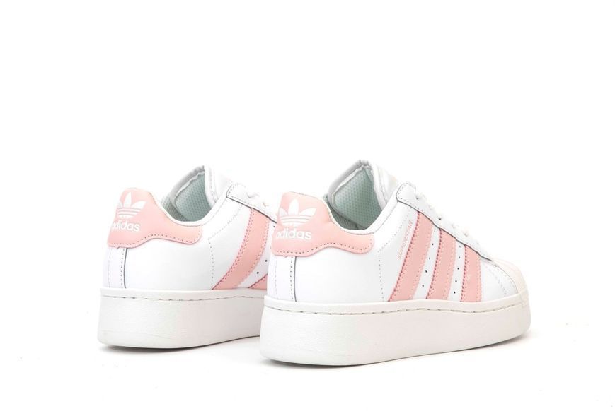 Adidas Superstar 2W White Pink Platform  1478 фото