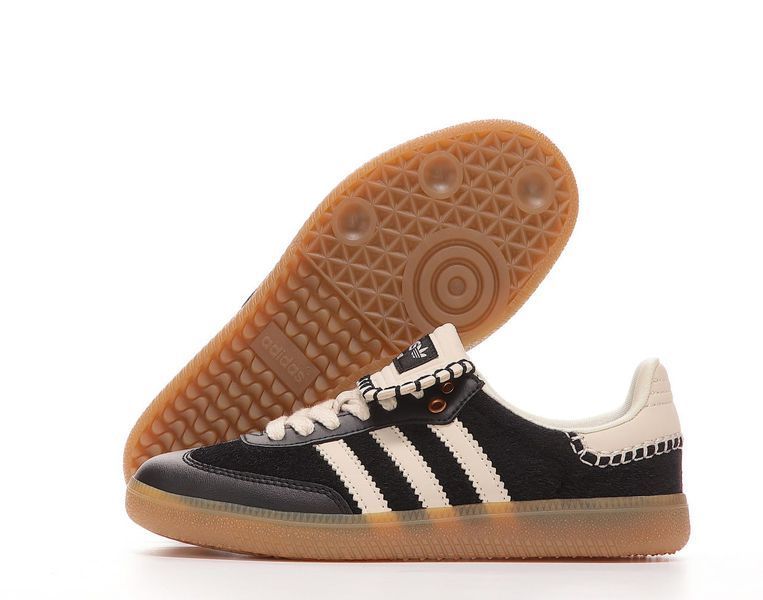 Adidas Samba Wales Bonner Black White 3385_2324 фото