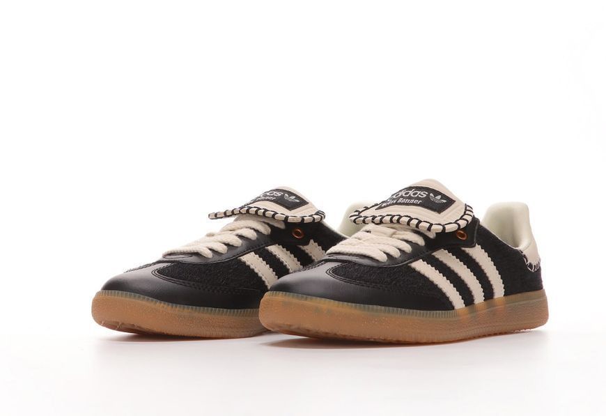 Adidas Samba Wales Bonner Black White 3385_2324 фото