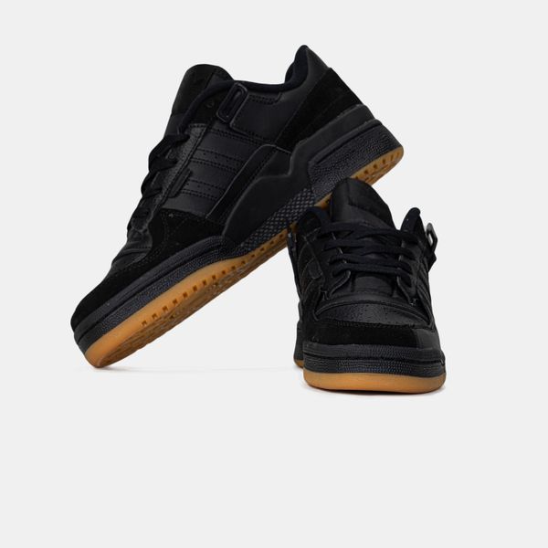 Adidas Forum 84 Low  Exhibit Black Gum 1830 фото
